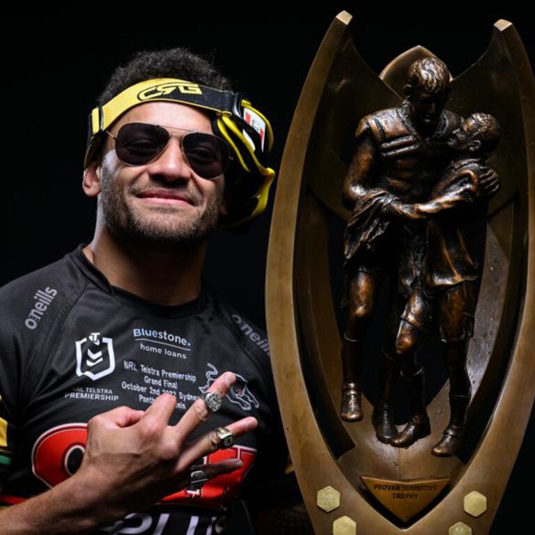 Apisai Koroisau was a key part of Penrith’s premiership success. Picture: NRL Photos