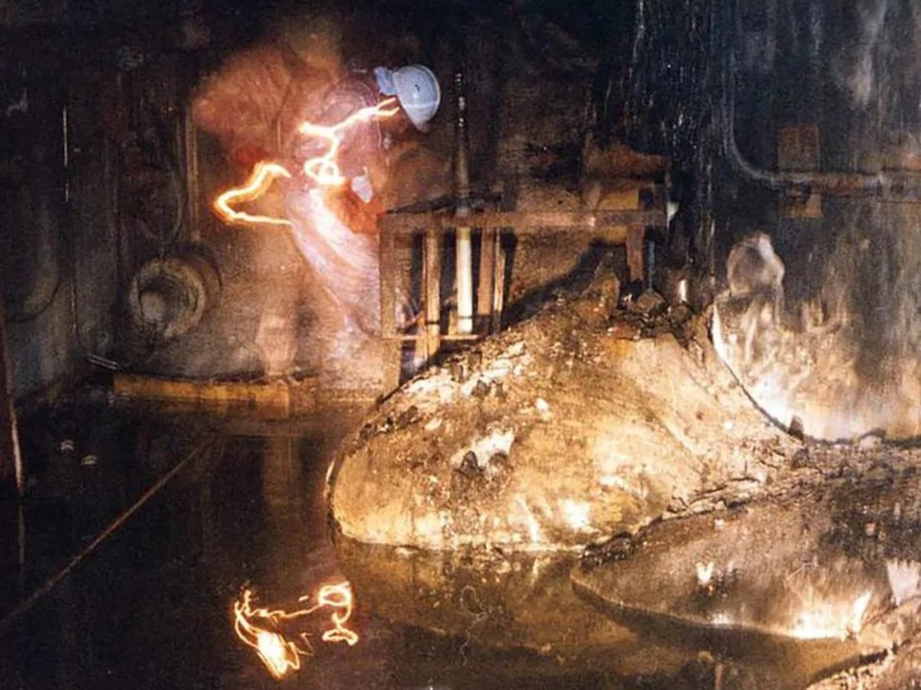 The Elephant's Foot is a dangerous radioactive mass. Picture: US Department of Energy