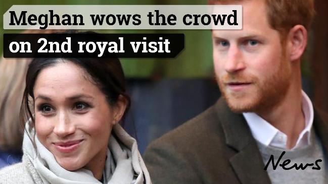 Meghan wows the crowd on 2nd royal visit