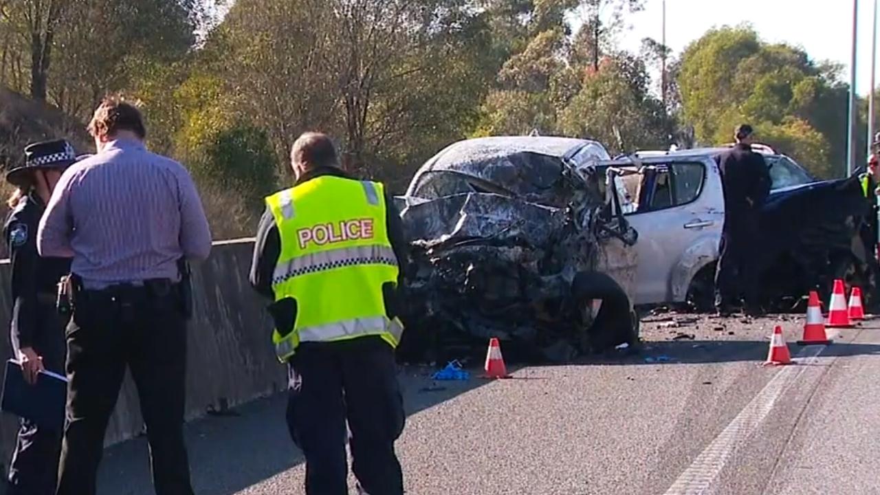 Gypsy Satterly, 25, Terry Bishop, 65, and Jessica Townley, 38, were killed in a horror triple-fatal crash involving an allegedly stolen car on the Bruce Hwy at Federal on July 21. Picture 9News