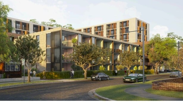 The planned development.