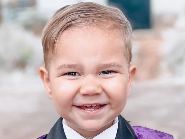 Bentley is 2 years old and such a bubbly cheeky boy.<b><a href="https://www.dailytelegraph.com.au/newslocal/blacktown-advocate/vote-help-us-find-the-cheekiest-toddler-in-nsw/news-story/9ae7eb32bd93be85a472b448d0c19dda">VOTE HERE </a></b>