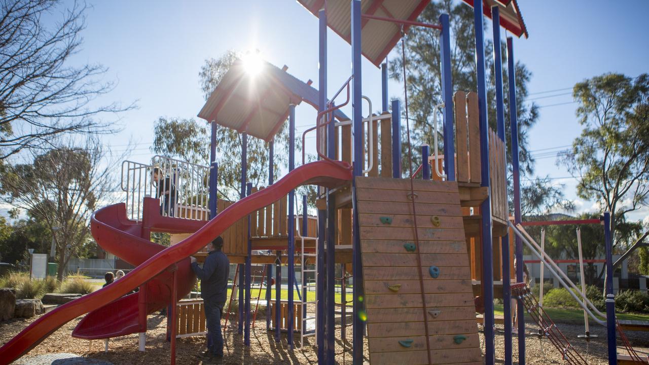 Adventure Park and BMX Track Highland Reserve, Gold Coast. Picture: Dennis Wisken