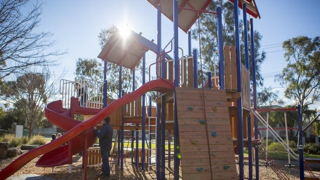 Adventure Park and BMX Track Highland Reserve, Gold Coast. Picture: Dennis Wisken