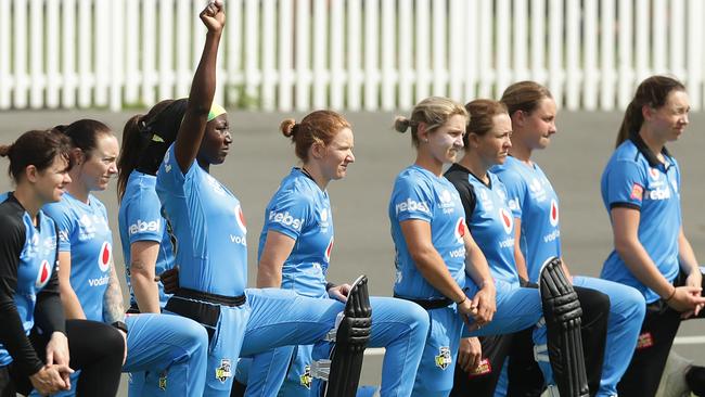 Australia’s best self won’t come from imported gestures like “taking a knee”. Picture: Mark Metcalfe/Getty Images