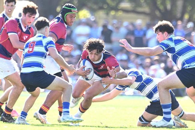 Laquan Afamiliona. GPS first XV rugby grand final