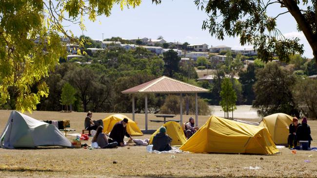 A still from Alex Laird’s short film, <span id="U622431537448zjD" style="font-weight:normal;font-style:italic;">Tabernacle</span>, on homelessness in Tasmania.