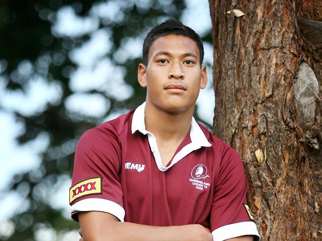 Chasing young stars is nothing new. Israel Folau (pictured). Picture: Peter Wallis