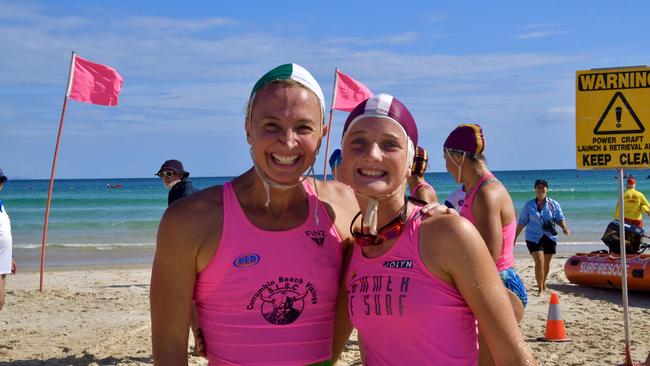 Brooke Hanson and Allana Glowaski. Picture: Salty Glow Photography