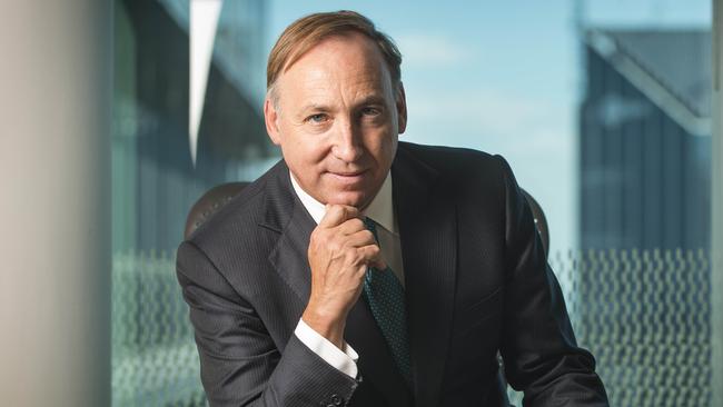AustralianSuper’s Mark Delaney says banks are now far more receptive to focusing on the long-term than they were two years ago. Pic: Eugene Hyland