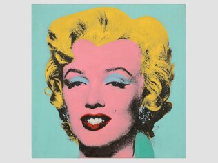 Shot Sage Marilyn by Andy Warhol is being sold at auction by Christie's