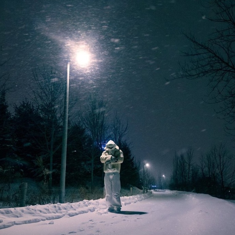 The native Canadian shared the caption alongside this photo in the snow. Picture: Instagram/champagnepapi