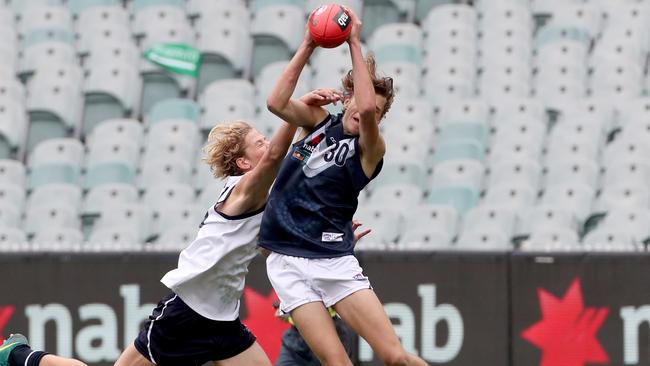 Harry Jones marks against Vic Country.