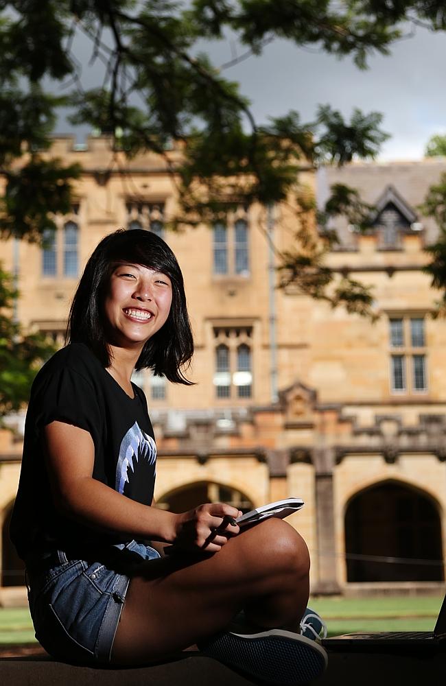 Clara Choi will study medicine at Sydney University.
