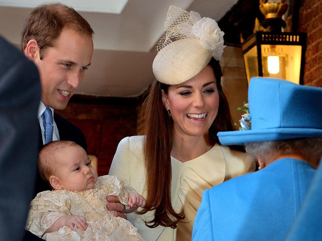 When Prince George was born it was reported the new parents would be doing the hard yards. Picture: John Stillwell/AFP