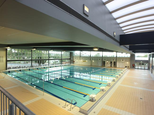 Toowoomba Grammar School’s aquatic centre.