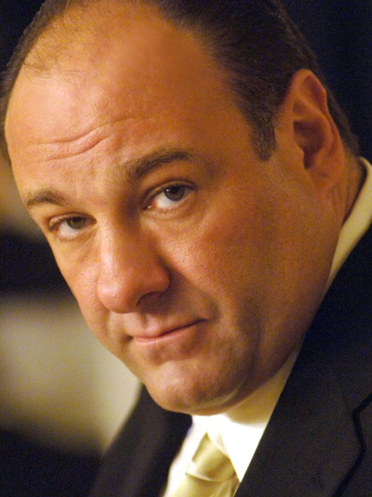 James Gandolfini as Tony Soprano. Picture: AP Photo/HBO