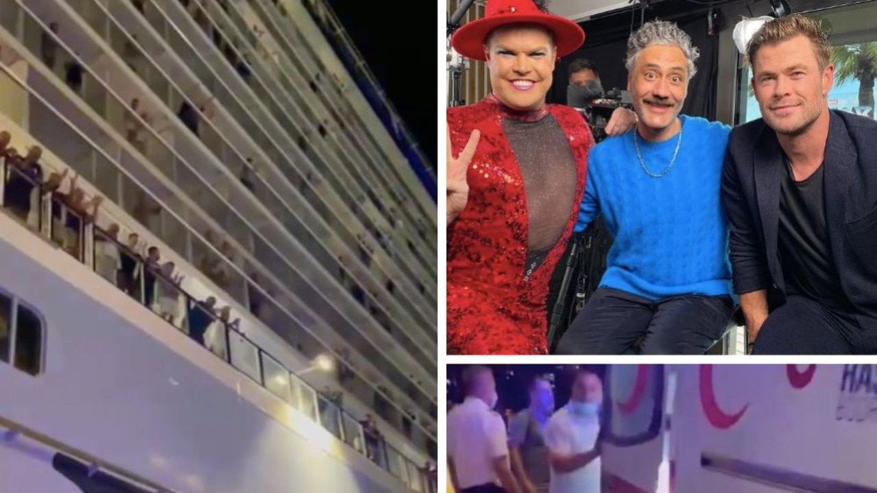 Cabaret star Hans gives update on injuries after cruise ship fall