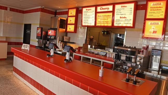 Cherry Burger in Noarlunga Centre. Picture: Tom Huntley