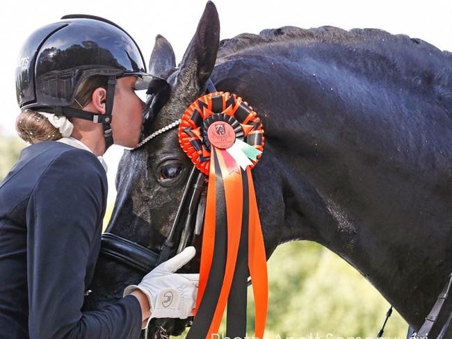 Simone Pearce and her Freestyle partner Destano. Picture: Anett Somagyvari