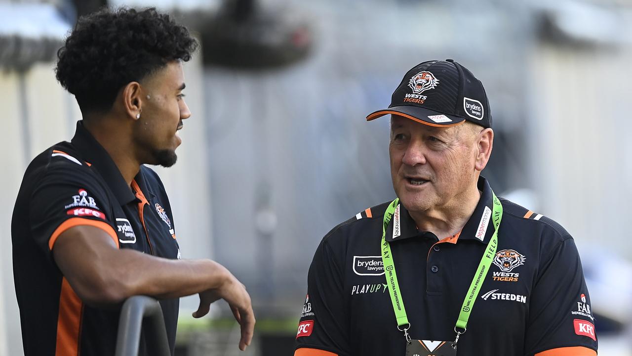 NRL 2023: Wests Tigers coach Tim Sheens celebrates 250-game milestone, with  help from beefed-up brains trust