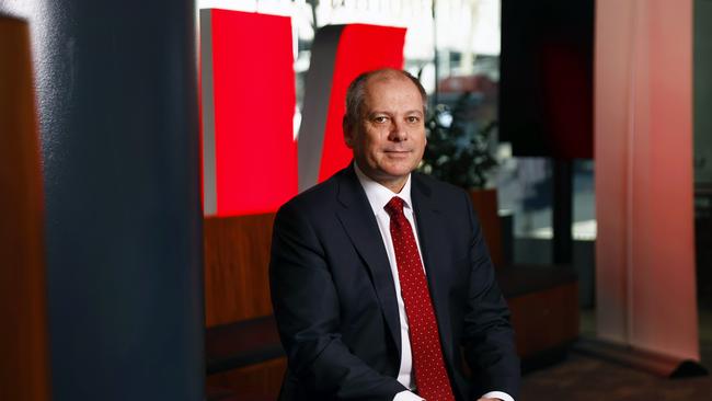 Westpac CEO Peter King. Picture: Richard Dobson