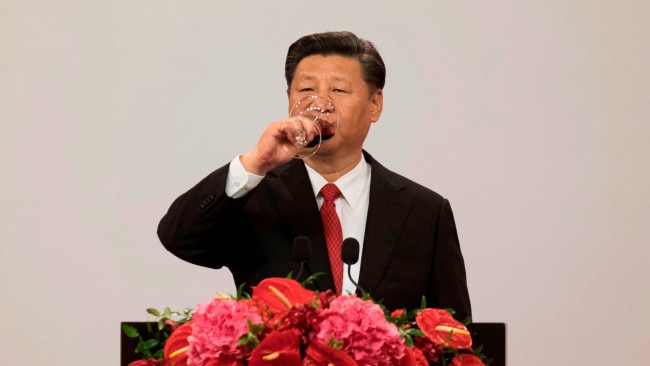 President Xi Jinping is pictured as the Chinese Communist Party marks 100 years
