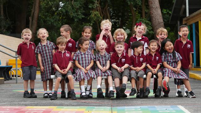 My First Year Kinder Green at Point Clare Public School. Pic Sue Graham