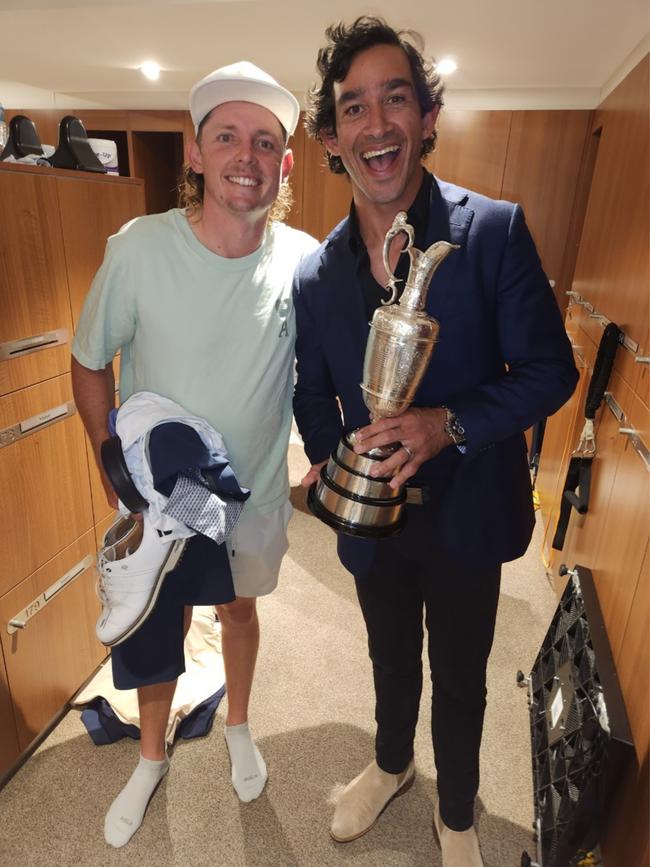 Smith, JT and the claret jug.