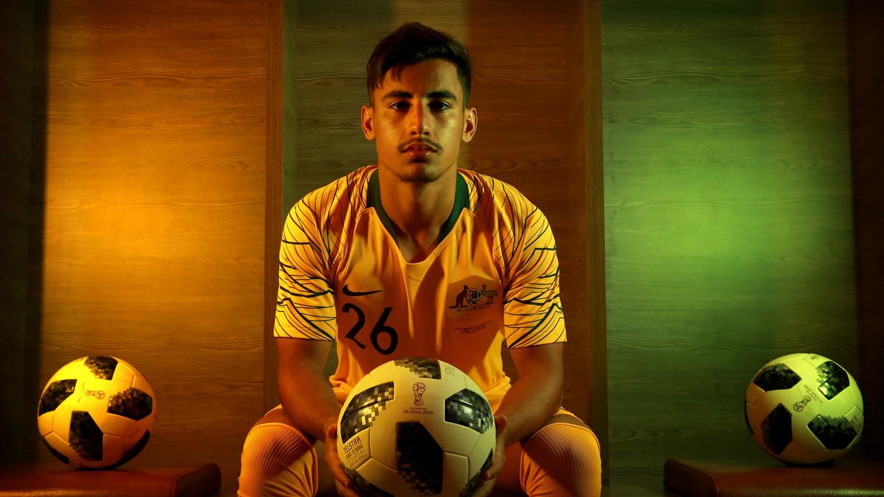 Socceroo Daniel Arzani is being chased by a host of clubs.