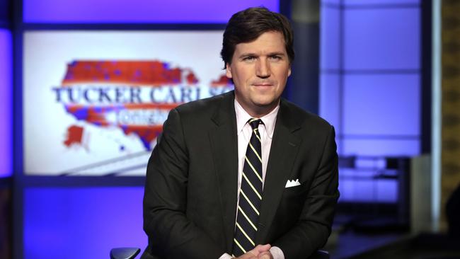 Tucker Carlson, host of Tucker Carlson Tonight. Picture: AP