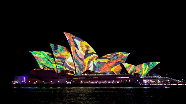 Vivid Festival has remained unaffected by the energy crisis, but will cost investors and eye-watering amount this year. Picture: Brendon Thorne/Getty Images