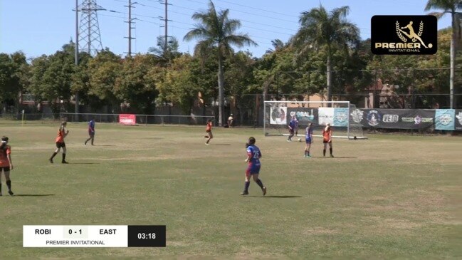 REPLAY: Premier Invitational - Gold Coast Football - Robina vs Eastern Suburbs (U14/15 Girls)