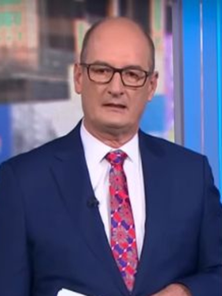 David Koch grilled PM Anthony Albanese on Wednesday morning. Picture: Channel 7 /Sunrise