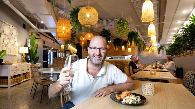 Craig Wheate is the creator of Bay Terrace Seafood and Sushi, Wynnum. Picture: AAP/Renae Droop