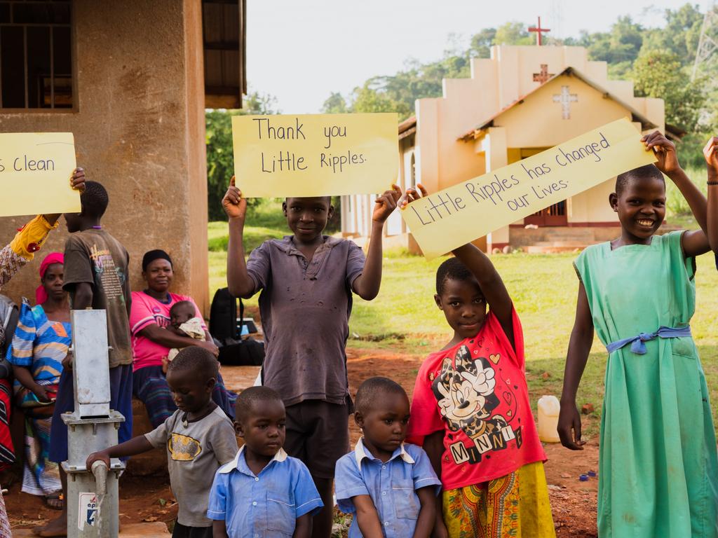 Little Ripples has built 50 wells providing clean drinking water to the equivalent of 500,000 people.