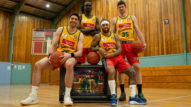 Tasmania JackJumpers in the tribute strip they will wear against Phoenix in Launceston. Picture JackJumpers