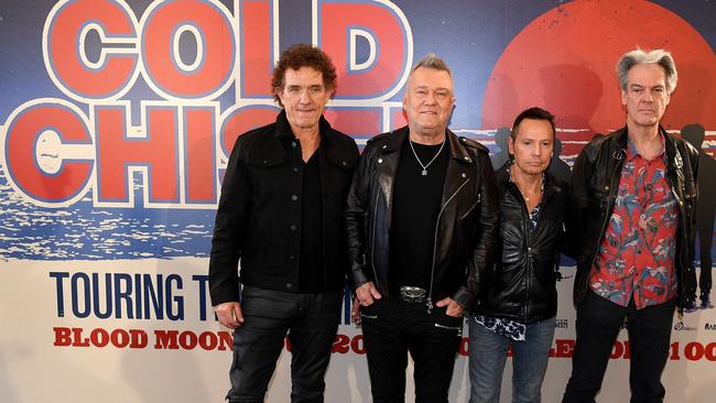 Cold Chisel will play at Rochford Wines on January 10. Picture: Dan Himbrechts/AAP.