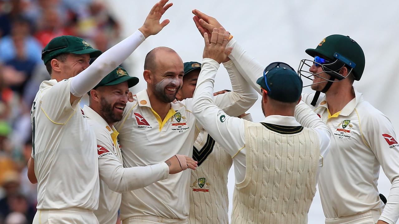 Lyon bowled Australia to victory in the Edgbaston Ashes Test last year.