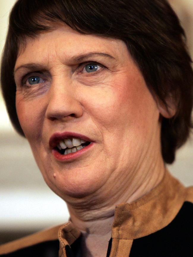 Former New Zealand prime minister Helen Clark. Picture: Getty Images
