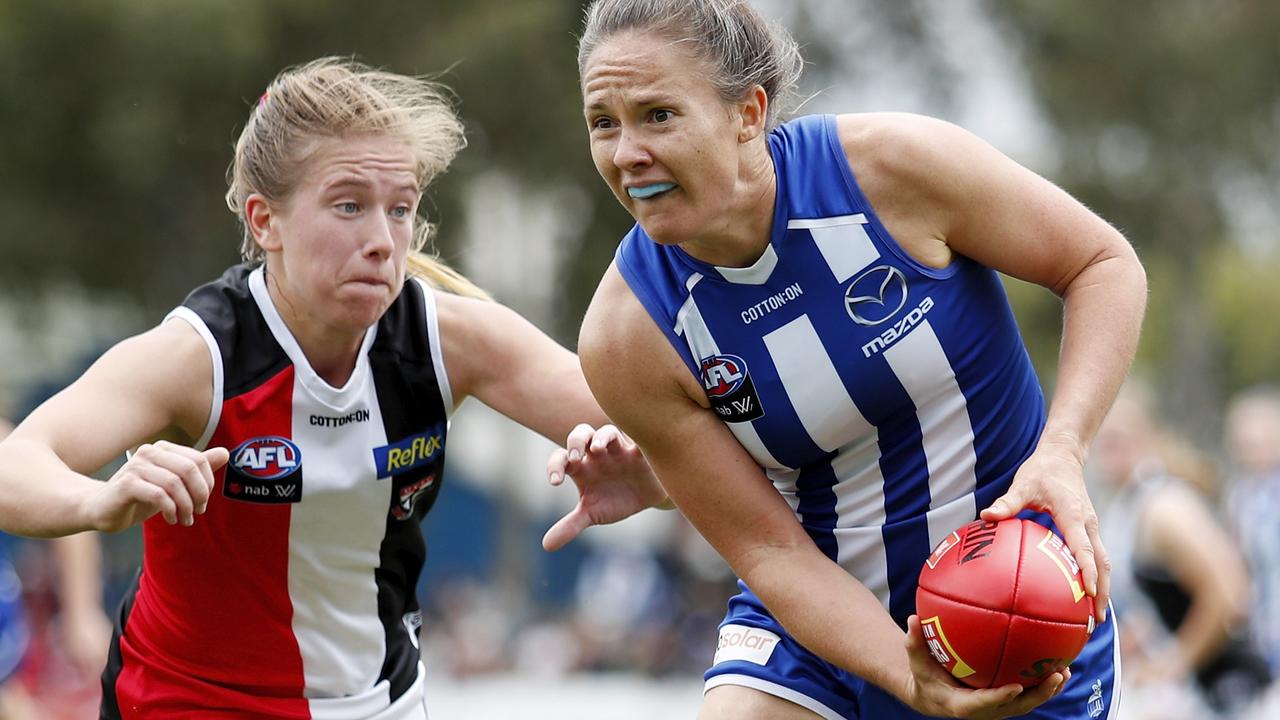 Emma Kearney says a cooler timeslot has the backing of the players. Picture: AFL Photos via Getty Images