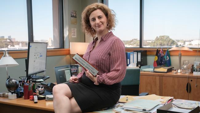 Felicty Ward in a scene from the Australian version of The Office.