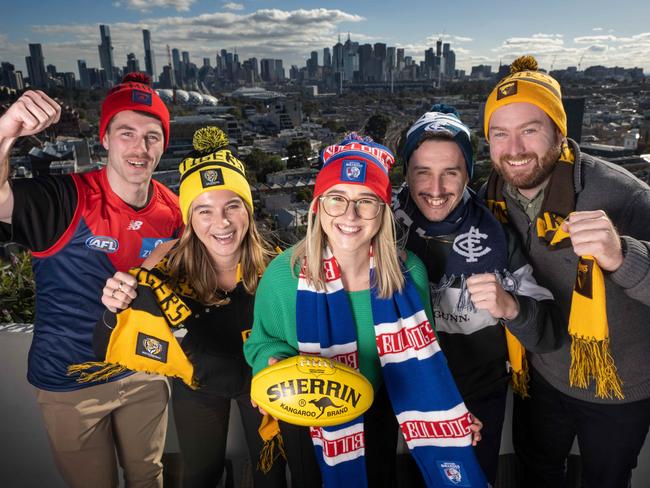 AFL fans are hoping for cheaper tickets to games. Picture: Tony Gough