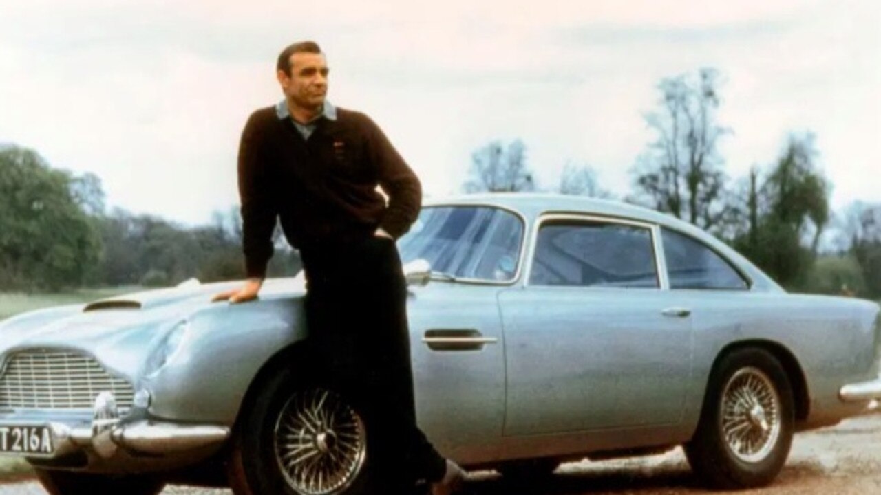 Connery in the 1964 Bond film Goldfinger