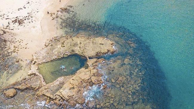 Rock pools at Cape Paterson Bay Beach. Picture: Visit Cape Paterson