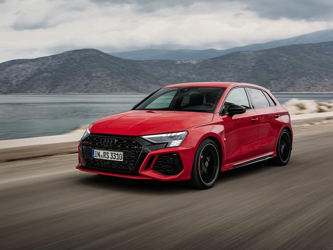 EMBARGO FOR TWAM 05 MAR 2022. FEE MAY APPLY. Audi RS 3 Sportback. Source: Audi