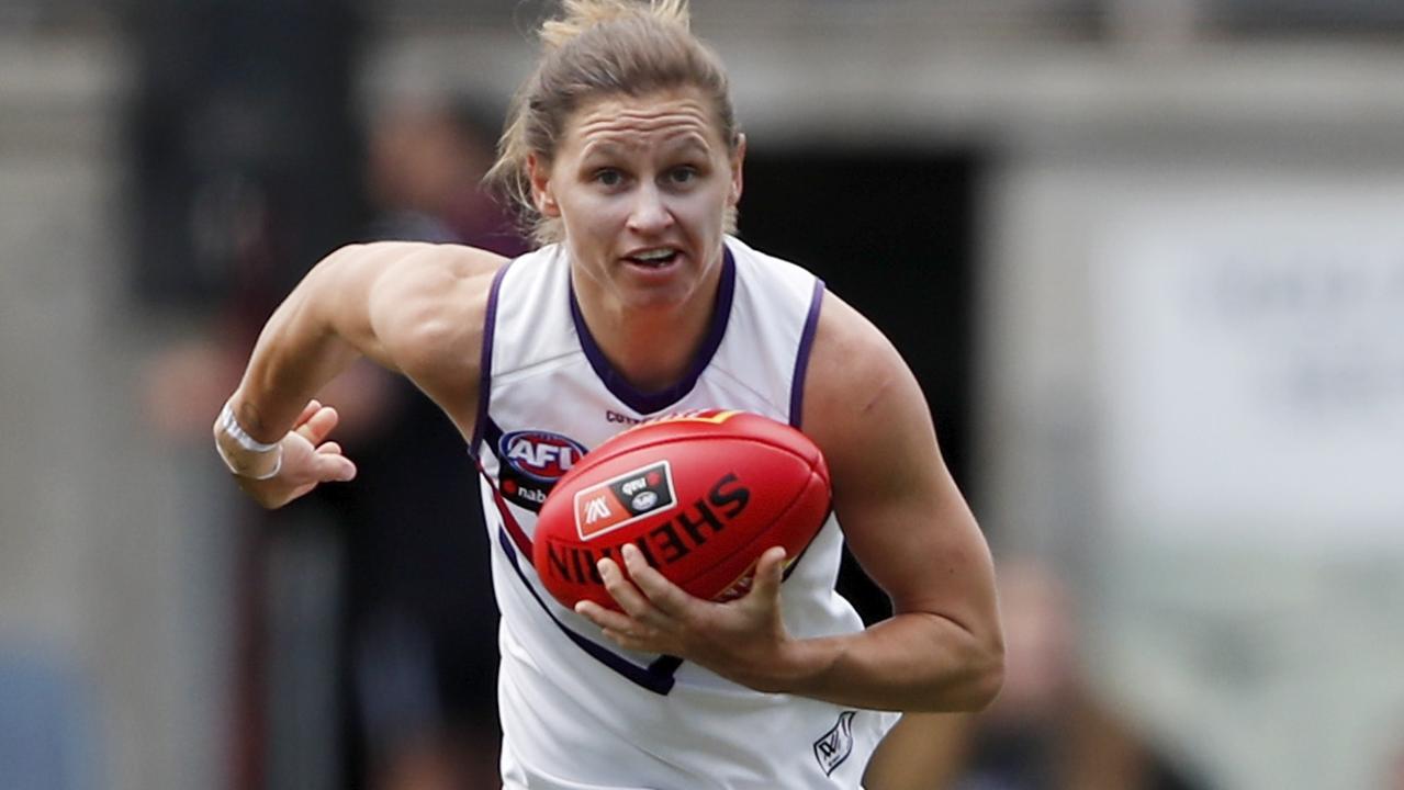 Ellie Blackburn is tipping Kiara Bowers and Fremantle to beat Melbourne. Picture: Getty