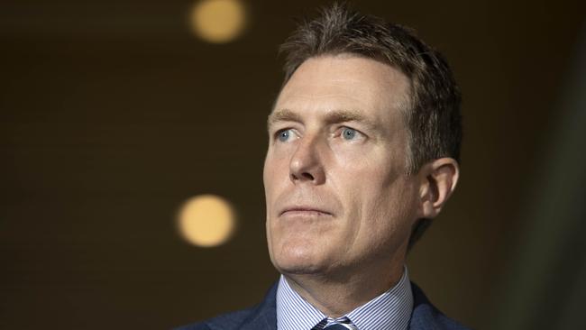 Christian Porter gas pushed back against the criticism by Justice Ross. Picture: Gary Ramage