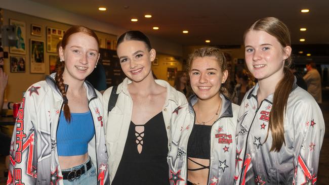 Charli Murry, Amber Roscher, Taryn Clarcke and Cerrise Giles from Centre Stage at the 75th Mackay Eisteddfod 2022.Picture: Michaela Harlow