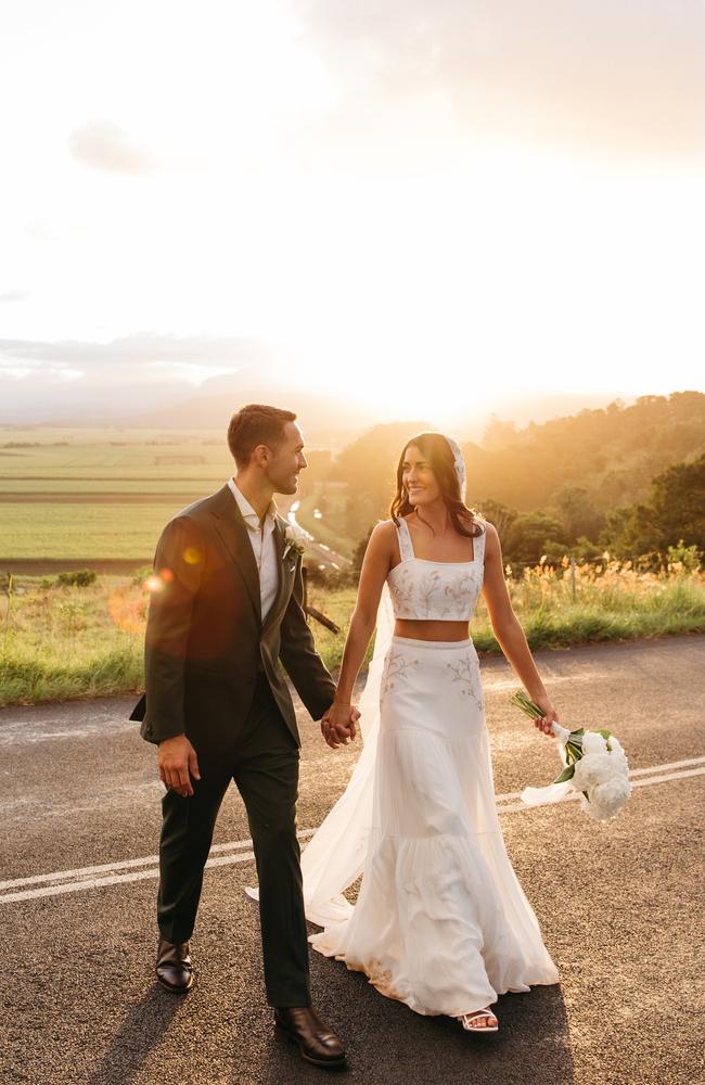 The wedding of Charlie Francis and George Pullar. Picture: Wilde Visual